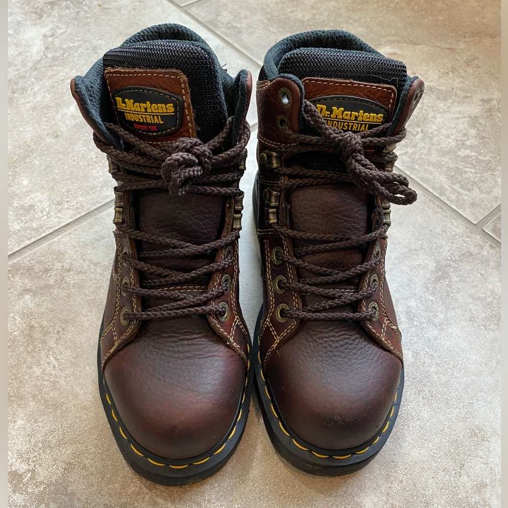 Dr. Martens Ironbridge Mens 6 Industrial OSHA Steel Toe Work Boots